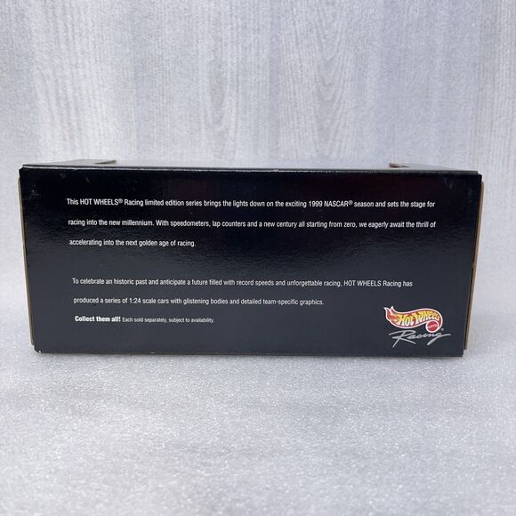 Hot Wheels Racing NASCAR 1:24 Diecast Black Chrome 43 John Andretti Pontiac STP - Picture 4 of 8